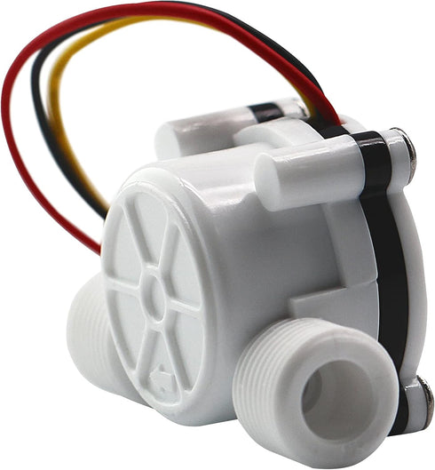 DIGITEN G3/8 Water Flow Sensor Witch, Hall Effect Flowmeter Liquid Fluid Meter Sensor Switch Flowmeter Meter 0.3-10L/min...