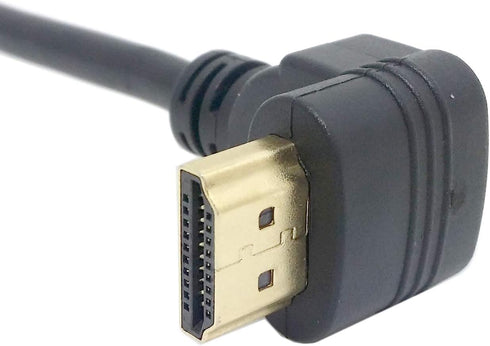 chenyang HDMI Extension Cable,HDMI 1.4 Male to Female 90 Degree UP Angled Extension Cable 0.5m...