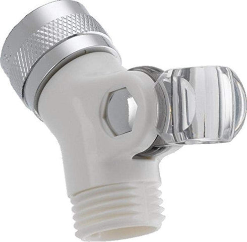 Delta Faucet U4002-WH-PK Pin Mount Swivel Connector for Handshower, White...