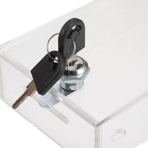 Zerodeko Clear Phone Lock Box Self-Control Smartphone Holder Lockable Plastic Mobile Phone Case Medicine Storage Lock Storage Box Container for Fo...