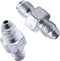 2 pcs/set SHLPDFM Brake Fitting Adapter 3AN Male To 3/8-24 Male SAE Inverted Flare Adapter Fitting Fits for 3/16" Brake Line...