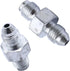 2 pcs/set SHLPDFM Brake Fitting Adapter 3AN Male To 3/8-24 Male SAE Inverted Flare Adapter Fitting Fits for 3/16" Brake Line...