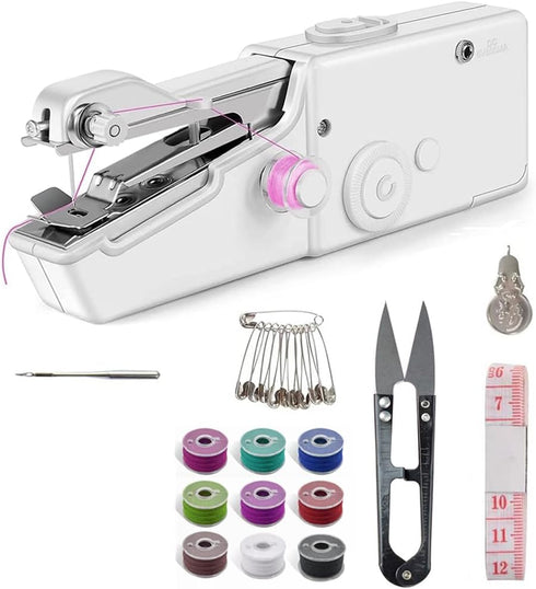 Handheld Sewing Machine,Mini Sewing Machine for Quick Stitching,Portable Sewing Machine Suitable for Home,Travel and DIY, Sewing Machine for Begin...
