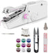 Handheld Sewing Machine,Mini Sewing Machine for Quick Stitching,Portable Sewing Machine Suitable for Home,Travel and DIY, Sewing Machine for Begin...