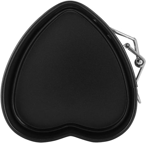 Fdit Carbon Steel Springform Pan Cake with Non-Stick Coating Leakproof Heart Shaped Cheesecake Quiches Bakeware...
