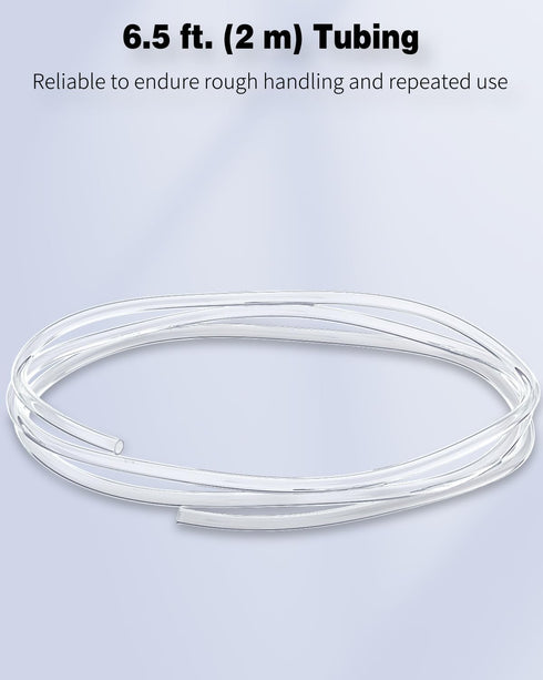 Pawfly Aquarium Airline Tubing 6.5 Feet Standard 3/16" Aquarium Tubing for Fish Tank Air Pump, Flexible Kink-Resistant Pure PVC Hose for Aquarium ...