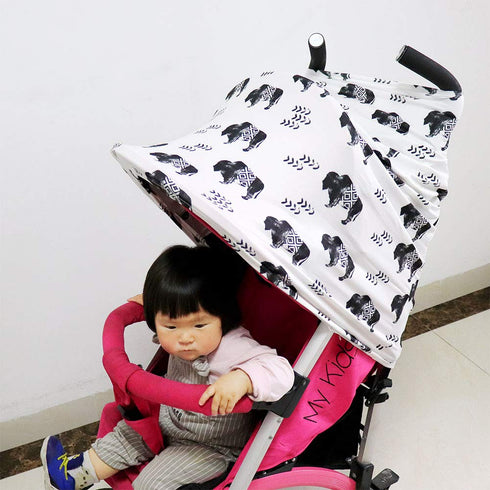 Buffalo Car seat Canopy for Babies, Car Seat Cover for Boys Girls, CarSeat Canopies for Newborn, Multiuse - Nursing Breastfeeding Covers, Shopping...