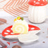 2 Pack Mushroom Spoon Rest for Stove Top, Ceramic Spoon Rest, Cute Spoon Holder for Kitchen Counter Utensil Rest,Mushroom Dishes for Teabag,Snack,...