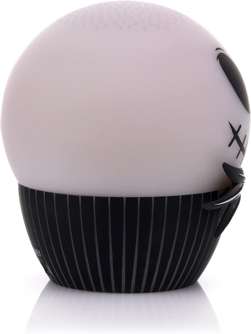 Bitty Boomers Disney: Tim Burton's The Nightmare Before Christmas - Jack Skellington Vengeful Face - Glow in The Dark - Mini Bluetooth Speaker, Mu...