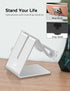 Desktop Cell Phone Stand Holder, Aluminum Solid Portable Universal Desk Stand for iPhone 16 15 14 13 12 11 X 8 7 6 Plus 5 Ipad 2 3 4 Mini Samsung ...