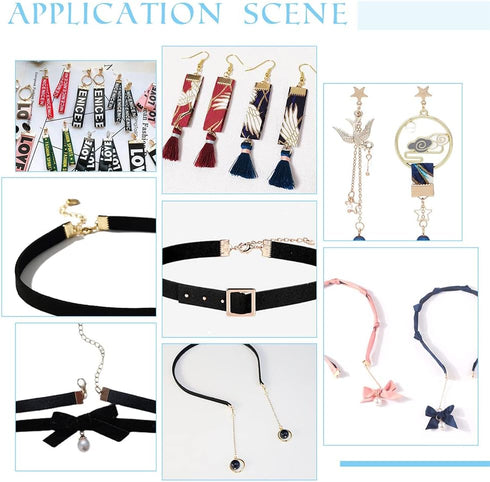 PH PandaHall 100Pcs Assorted Sizes of Antique Bronze Ribbon Clamp End Crimps Bracelet Bookmark Leather Pinch Crimps Sets Size 8-25x6-8x5mm in Box ...