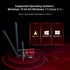 WiFi 6E AXE5400 PCIe WiFi Card Intel AX210 Chipset with Bluetooth 5.3 Adapter Tri-Band 2.4G/5G/6GHz 5374Mbps PCI Express Wireless Network Card for...