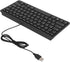 Yoidesu Wired Keyboard, TT-A01 78 Keys USB Keyboard Mute Ultra Thin Mini Russian/French/German Keyboard for PC Laptop Desktop Computer (German)...