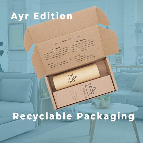 Ayr Edition | Ayrlume Filter & Odor Neutralizer Spray 100ml | Bamboo Personal Air Filter | Odor Neutralizer Spray...