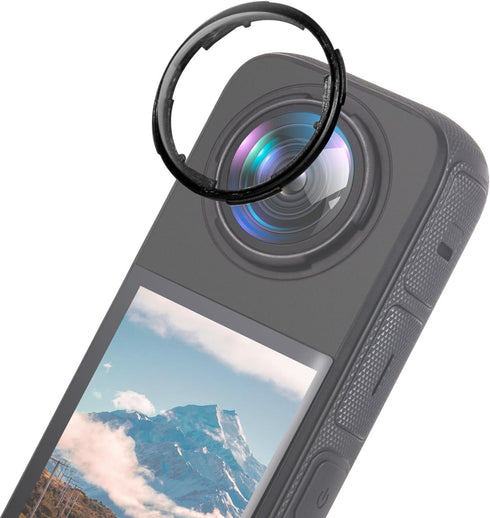 JINSERTA Dual Lens Guards for Insta360 X4 Action Camera, Protective Case for Insta 360 ONE X4 360 Waterproof Action Camera Accessory (PC)...
