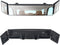 MIAOKE Rear View Mirror, 15-inch Clip on Rearview Mirrors, Wide Angle Curved Rearview Mirror, Interior Blind Spot Mirrors for Car...