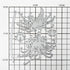 Equinox Flowers Metal Cutting Dies for Card Making, Paper Embossing Die Cuts Kit Templates, Storage Pockets Supplies, Photo Frame Album DIY Scrapb...