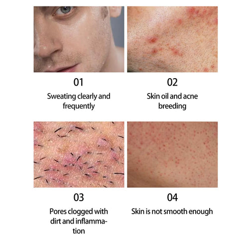 Men Soap Face Body Bathing Scrub Exfoliating Bar Handmade Shampoo Bar Clean Hydrate Soap with Citrus Cedar Essence Nourishing Dry Skin Washes Away...