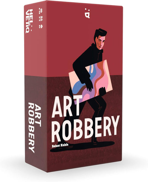 Art Robbery Card Game - Strategic Heists and Cunning Thieves! Fun Family Game for Kids and Adults, Ages 8+, 2-5 Players, 20 Minute Playtime, Made...