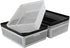 Pack of 6 Plastic File Storage Organizer Tray Basket, A4 Paper Storage Basket...