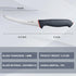DELFINA 6 Inch Boning Knife for Meat Cutting, Semi-flexible Curved Blade Processing Knife, Premium Stainless Fish Fillet, BBQ Brisket Meat Trimmin...
