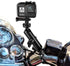 Camera Motorcycle Mount for Gopro Accessories,360 Rotation Metal Action Camera Clamp Holder with 1/4Thread for Moto Bike Bicycle Handlebar, for Go...