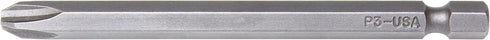 Mayhew Tools 19234-4 Phillips Power Bit, NO. 3 x 3.5", 4-Pack...