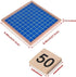 Wooden Hundred Board Montessori Math Counting Toys, 1-100 Numbers Kindergarten Preschool Learning Educational Game for Toddler Kids (Hundred Board...