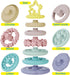 7 Pcs Stacking Toys Baby Toys, Toddler Montessori Sensory Soft Rings Stacker, Teething Infant Toy with Learning, Newborn Essentials Gifts for 6 9 ...