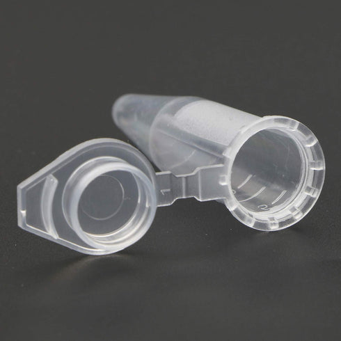 100 Pcs Centrifuge Tubes 1.5 ml Bottom Tip Clear Plastic Test Tube Vials Small Tubes with Caps Small Sample Bottle Vials Container with Cap for La...