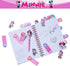 Innovative Designs Disney Minnie Mouse Tab Journal Spiral Notebook, Ballpoint Pen, Sticky Tabs, 96 Lined Pages, Pink...
