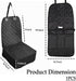 Car Seat Cover for Front Seat,Scratch+Dirt Resistant Car Seat Protector for Dogs,Universal Waterproof Car Pet Seat Cover Interior Car Accessories ...