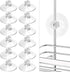 10Pcs Shower Caddy Connectors Suction Cups for Bathroom, Heavy Strength Large Suction Cups Without Hooks, Replacement Suction Cups Compatible with...