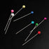 600 PCS Straight Pins 1.6 in Pearlized Ball Head Sewing Pins for Fabric DIY Sewing Pins Crafts...