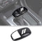 JWWY Gear Shift Shifter Knobs Cover Trim for 2015-2024+ Dodge Challenger Charger 2018-2023 Durango Interior Accessories White Carbon Fiber......