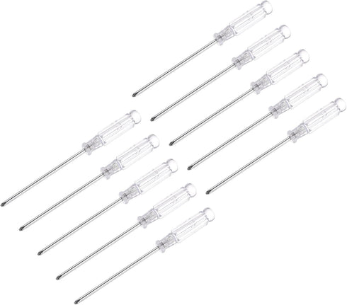 uxcell Mini Phillips Screwdriver, 3.0mm Cross Head 115mm Length for Small Appliances Repair, 10 Pcs...