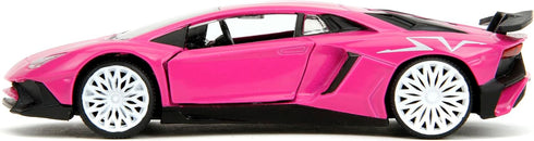 Pink Slips 1:32 Lamborghini Aventador Die-Cast Car, Toys for Kids and Adults...