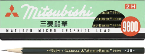 Mitsubishi Pencil pencil Uni 9800 office K98002H...