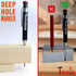 Mechanical Carpenter Pencil - Heavy Duty Carpenter Pencils, Mechanical Pencil w/ 12 Refills & Built-In Sharpener - Welders & Construction Pencils,...