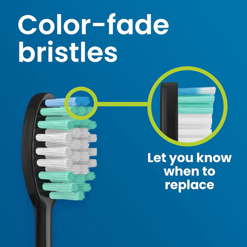 Replacement Toothbrush Heads 10 Pack Compatible with AquaSonic Black Series, Vibe Series, Black Series pro, and Duo Series pro Electric Toothbrush...