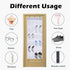 24 Pockets Over the Door Shoe Organizer, Folding Hanging Organiser Shoe Racks with Hooks, Heavy-Duty Hanging Mesh Shoe Holder for Badroom, Bathroo...
