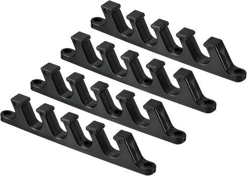 PATIKIL Chaise Adjustment Bracket, 4 Pack 5 Position Lawn Furniture Multi Position Back Support Adjuster for Outdoor Lounge Patio, Black...