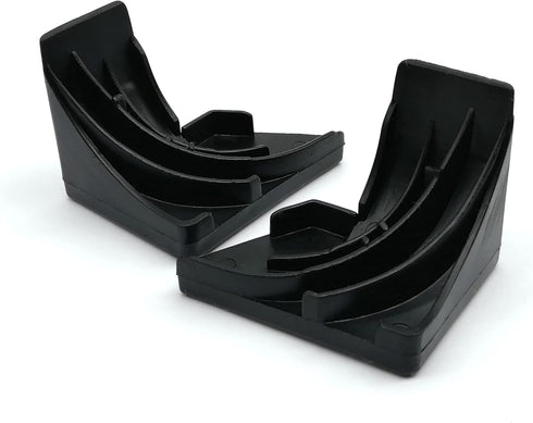 Dishwasher Right, Left Side Door Baffle Black Silica gel Door Baffle WD8X227 and WD8X228 For Dishwasher Electric Dishwasher Corner Gasket Set of