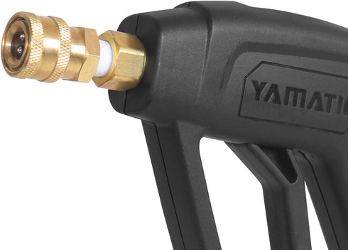 YAMATIC Pressure Washer Fitting, 1/4" Male Npt To 1/4" Socket, 1/4 inch Quick Connect Coupler, 5000 PSI Pressure Washer Coupler 1Pcs...