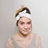 DRESHOW 4 Pack Headbands for Women Bow Knotted Hair Band Facial Cloth Rabbit Ears Running Sport Elastic Hair Wrap...