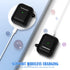 for AirPod Case Cover, Military Grade Anti-Fall Soft Silicone Shock-Absorbing Protective AirPod 2&1 Generation Case Skin Touch with Keychain and C...