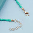 Bohemia Turquoise Bead Anklet Blue Beaded Ankle Bracelet Beach Anklet Chain Summer Foot Chain Jewelry for Women and Girls...