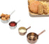 Handle Sauce Pan, Mini Sauce Pan with Hanging Hole, Handle Sauce Pot Multi-purpose Corrosion-resistant 304 Stainless Steel Measuring Cups for Cook...