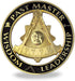 Past Master Masonic Car Emblem Auto Decal Freemason with Square Sticker...