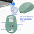 Bluetooth Mouse,Rechargeable Wireless Mouse for Laptop/iPad/MacBook Pro/Air, Silent Mouse Portable Slim for Surface Pro/PC/Lenovo/Samsung Tablet (...